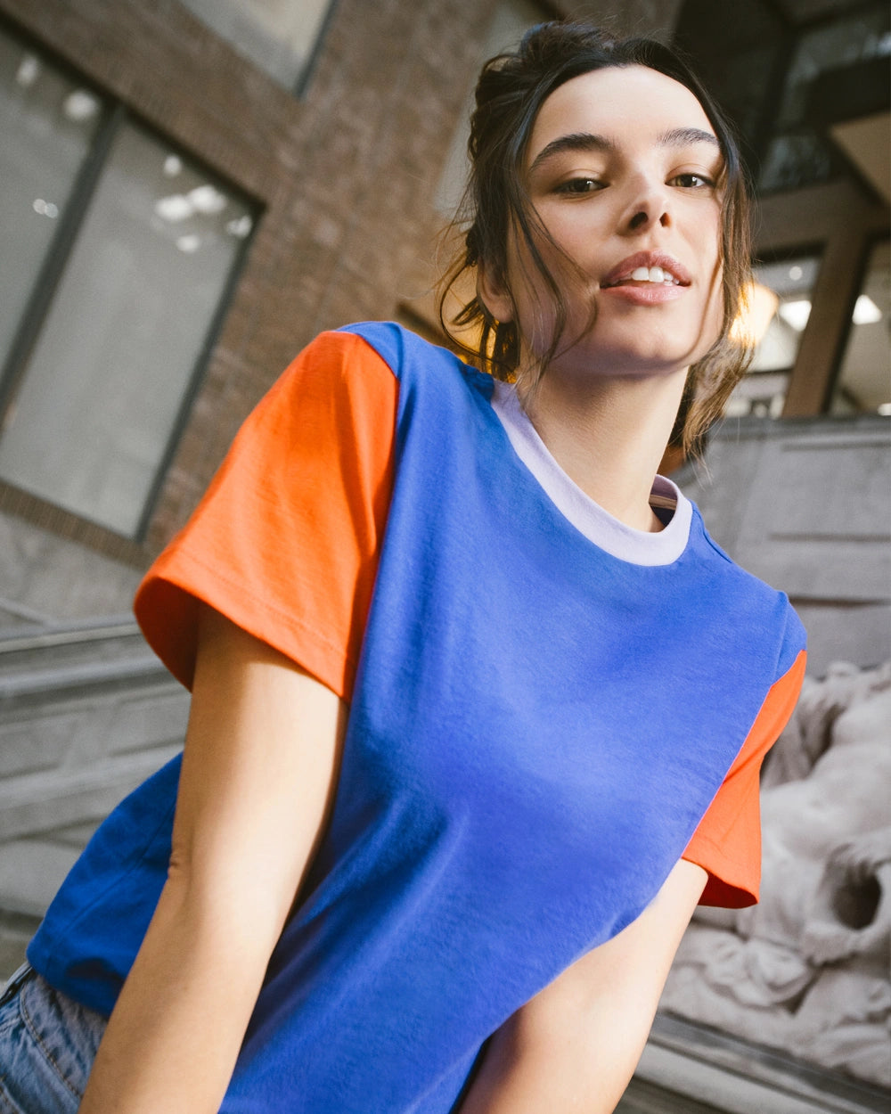 Multicolore (Bleu Royal);Color Block (Royal Blue)