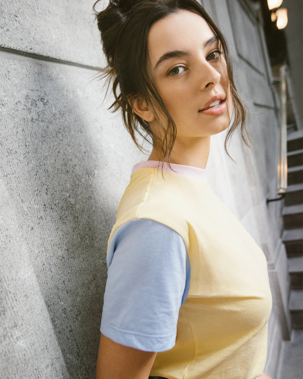 Multicolore (Jaune);Color Block (Yellow)