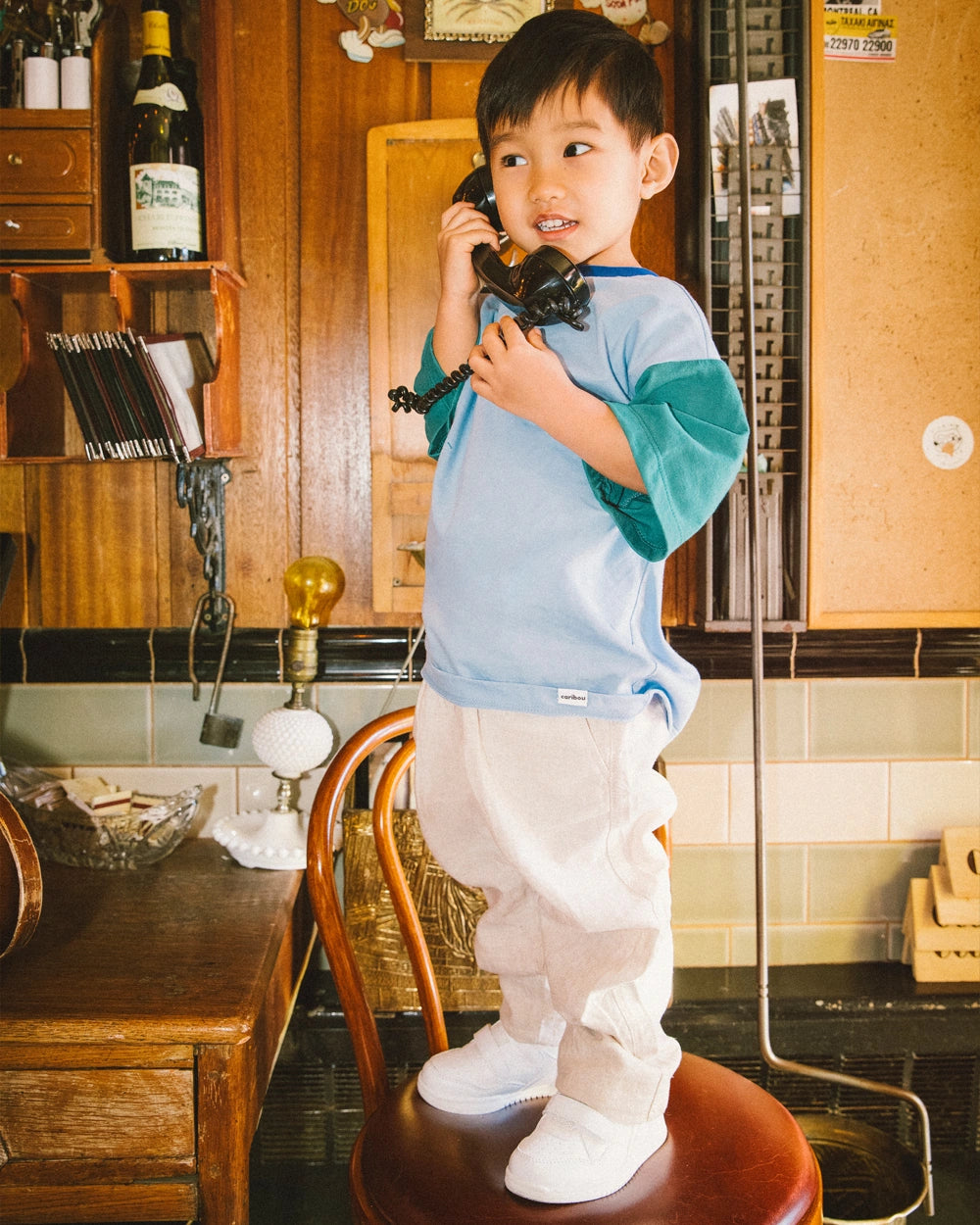 Multicolore (Bleu Ciel);Color Block (Sky Blue)