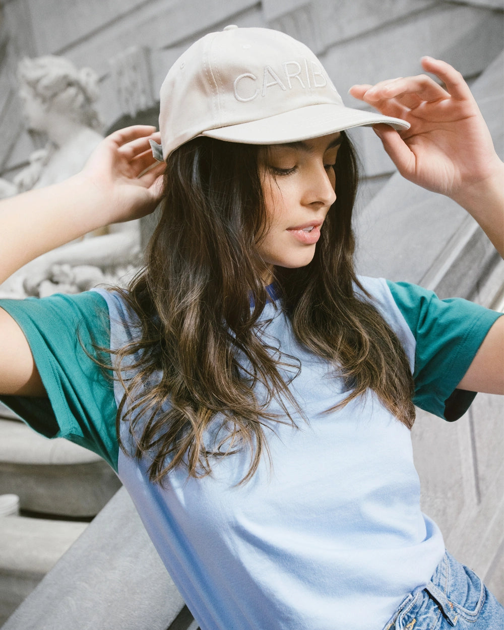 Multicolore (Bleu Ciel);Color Block (Sky Blue)