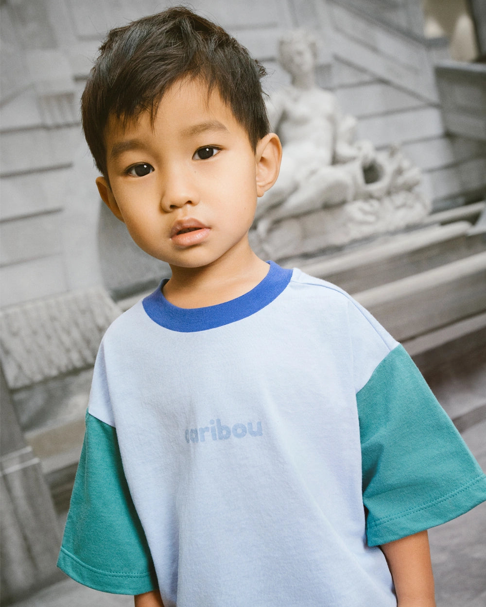 Multicolore (Bleu Ciel);Color Block (Sky Blue)2